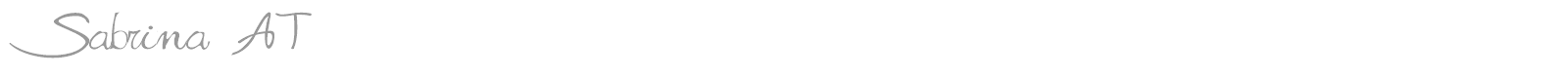 Sabrina font preview